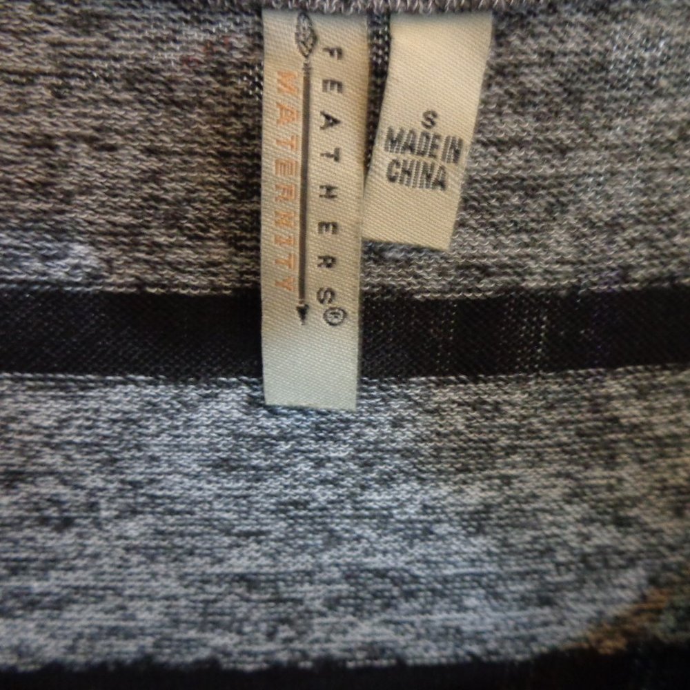 FEATHERS MATERNITY WOMEN'S DRESS SZ S STRIPED - Picture 5 of 5